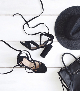 black and white, fashion and girl