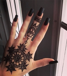 black nails, culture and design