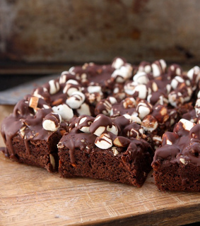 almond, bacon and bake