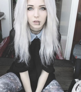 accessories, blue eyes and eyebrow