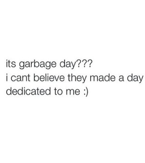 comedy, funny and garbage