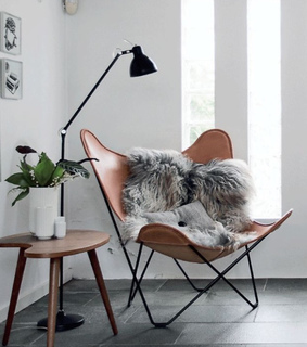 armchair, brown and chair