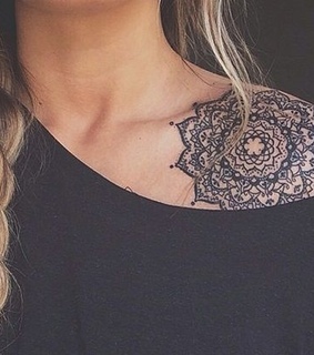 beauty, black and black shirt