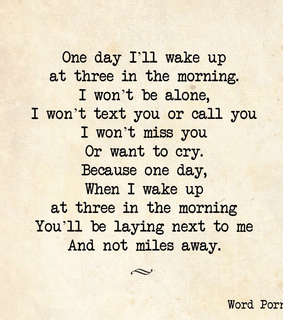 hope, long distance and miles