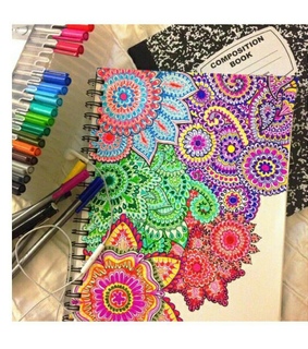 art, color and colorful