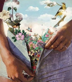 beauty, secret garden and woman