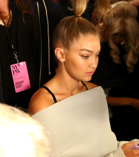 backstage, girl and jeremy scott