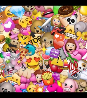 emoji, facebook and fondo