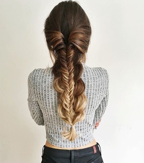 adorable, braid and brown hair