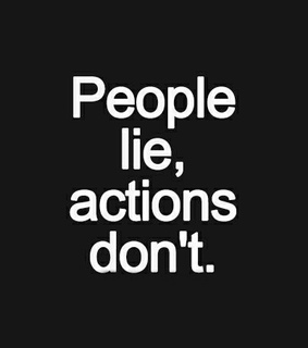 actions, hate and lies