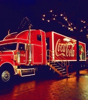 cocacola and merrychristmas