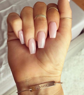 bracelet, gel and lightpink