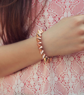 bracelet, brown and dress