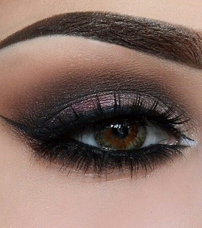 beauty, brown and cosmetics