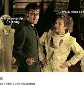 alex kingston, david tennant and doctor who