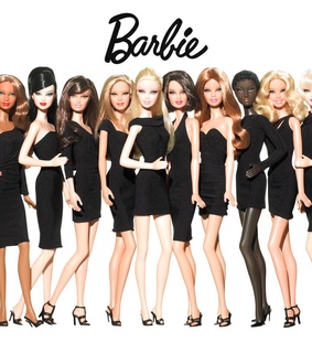 barbie, black and dolls