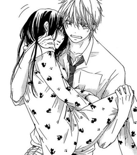 19, anime and black and white