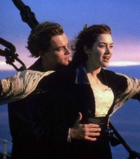 boat, couple and dicaprio