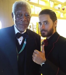 jared leto, morgan freeman and oscars