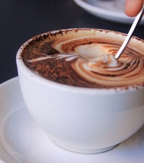 coconut, coffee and beige