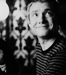 freeman, sherlock and blackandwhite