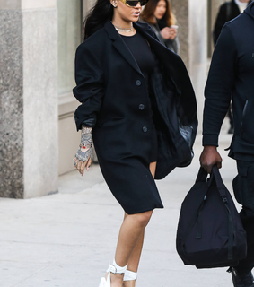 model, street style and robyn rihanna fenty