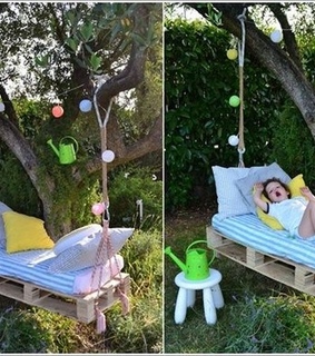 Pallet Porch Swing, Pallet Swing Beds and Pallet Swing Ideas