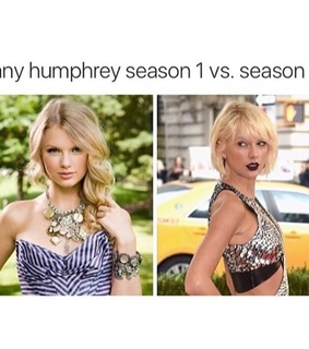 blonde, blue and bracelets