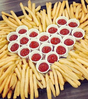 cool, food and ketchup