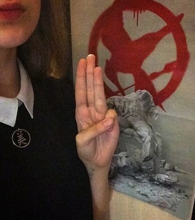 black, girl and hunger games