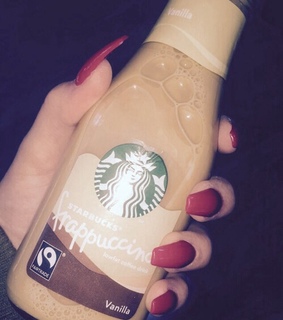 coffee, fashion and frappucino