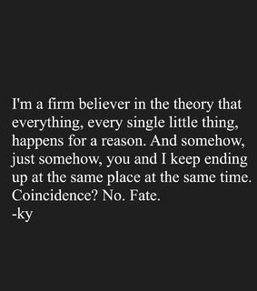 believe, believer and chance