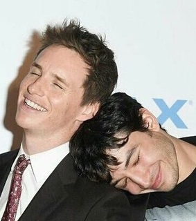 eddie redmayne, ezra miller and fantastic beasts