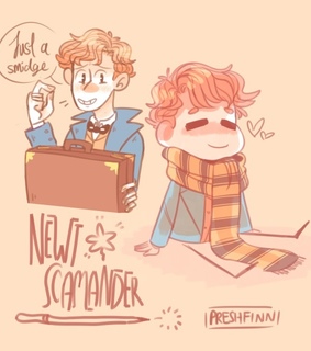 drawing, harry potter and fantastic beasts