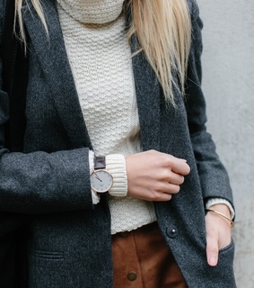 blonde, blouse and bracelet