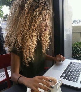 beauty, coffe and girl