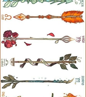 art, draw and flechas