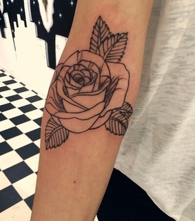arm tattoo, cool tattoo and flower