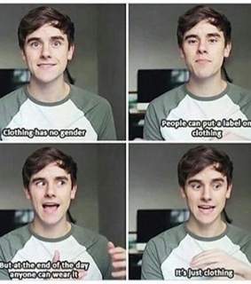 connor franta, equality and gender roles