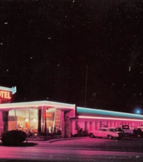 motel and neon
