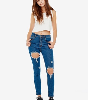 skinny jeans and Distressed Skinny Jeans