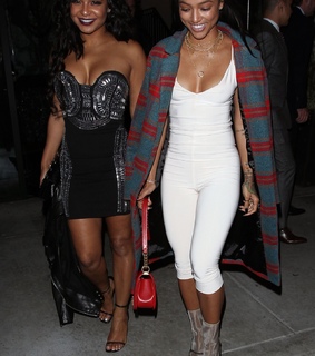 karrueche and Karrueche-Tran