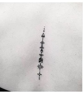 pequenos, tatuajes and flechas