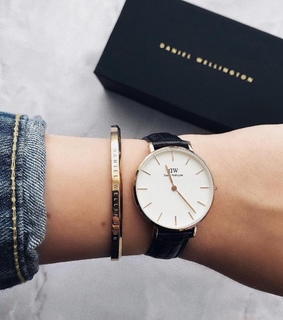 pretty, daniel wellington watches and danielwellington