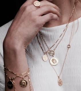 bracelet, necklace and yes