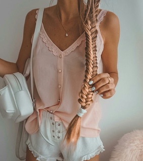 eramimilia, girl and hair braid