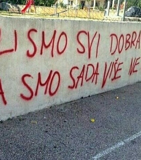 hrvatska, graffiti and citati
