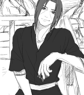 anime, uchiha and art