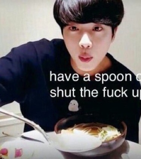 bts jin, memes and bts