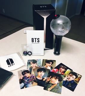 bts light stick, big hit entertainment and official goods
